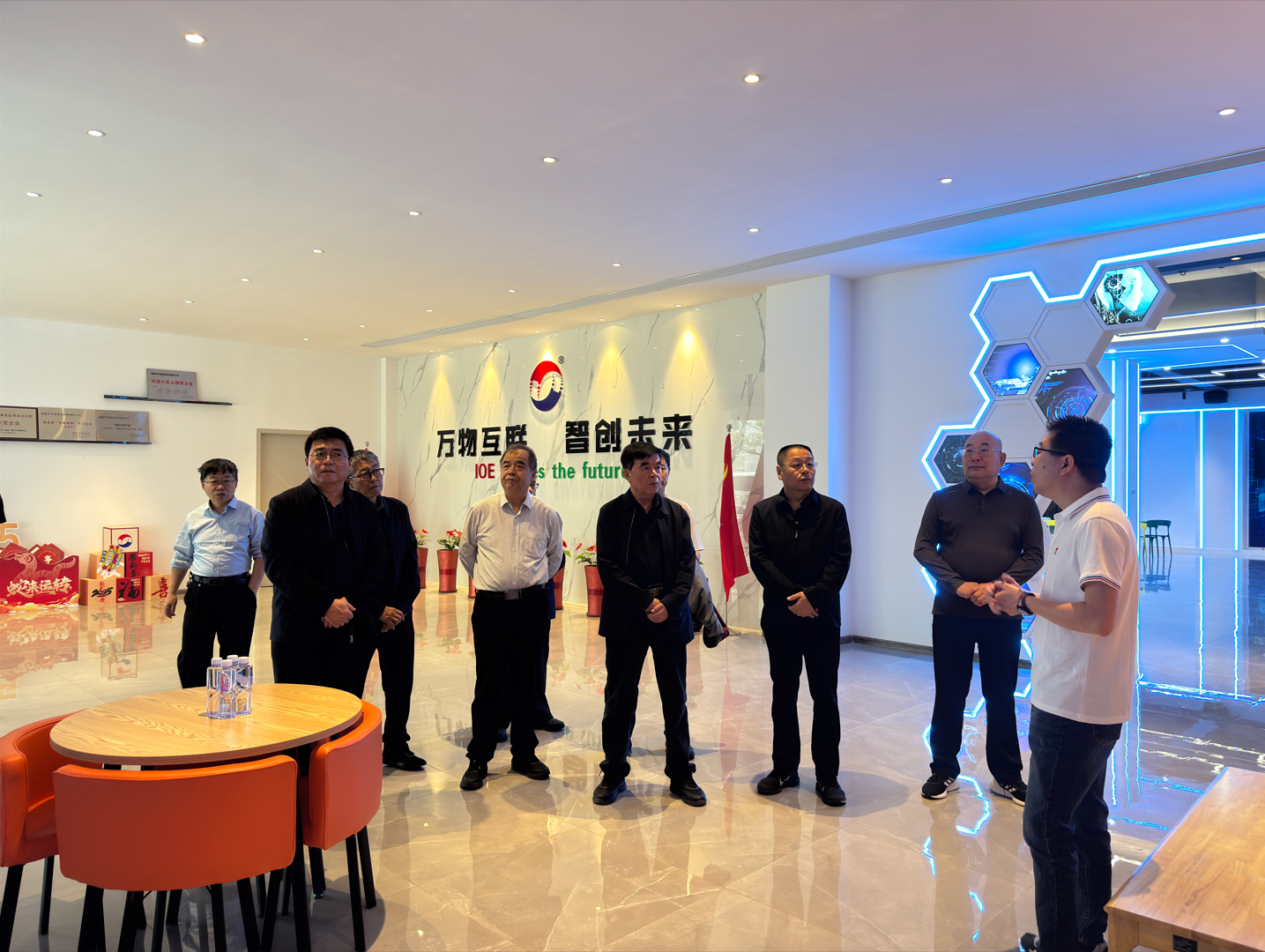 榆林市政协一行莅临凯发K8调研考察